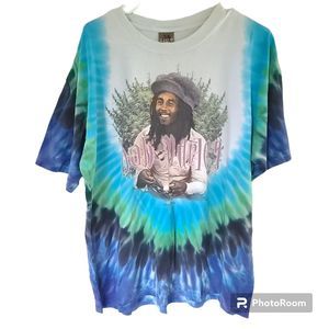 Vintage Bob Marley Field of Dreams Size XL RARE T Shirt 2000 Roots wear